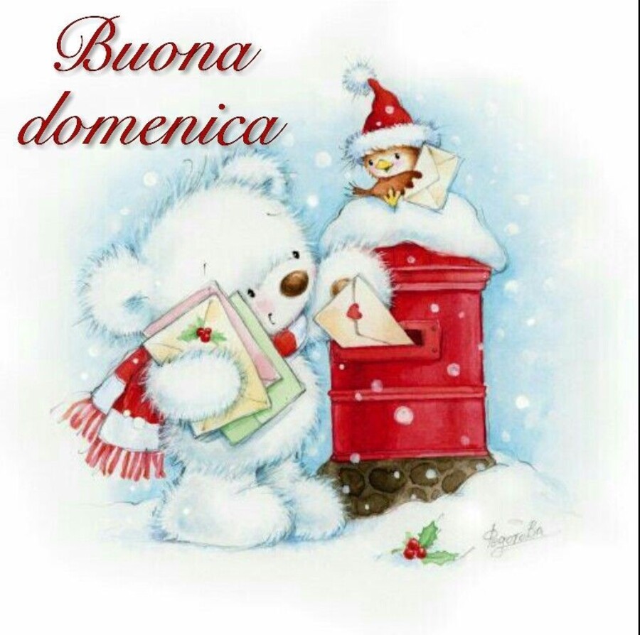 Buongiorno e Felice Domenica