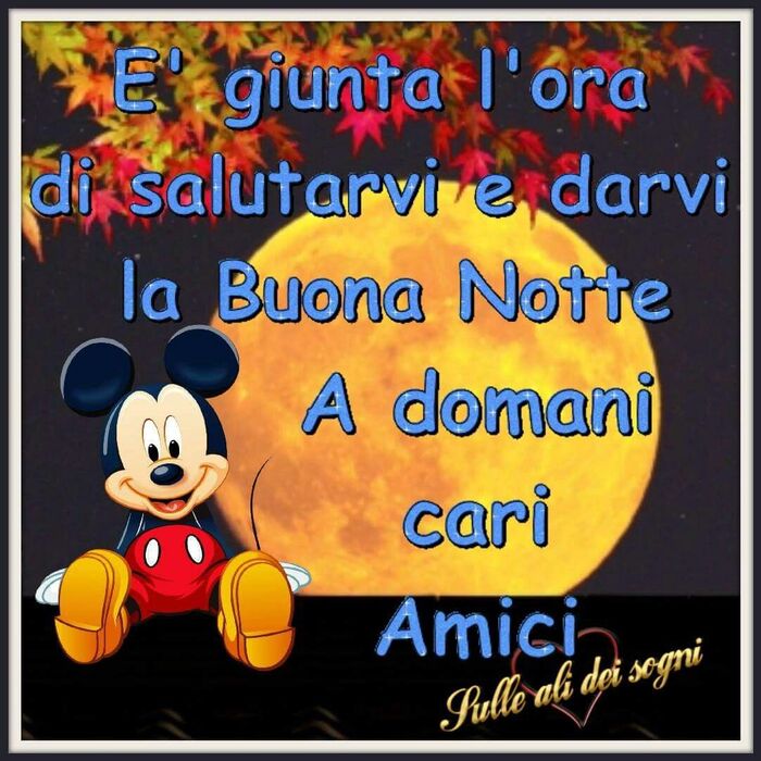 buonanotte