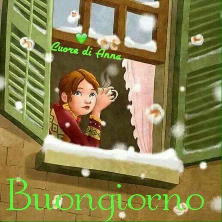 Buongiorno con la neve