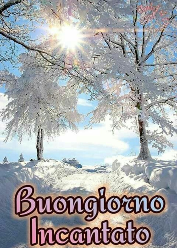 "Buongiorno incantato"