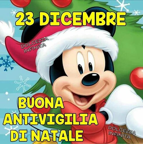 Auguri Antivigilia di Natale