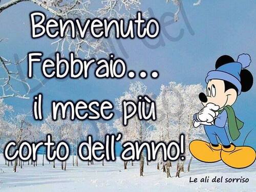 Buon 1° Febbraio da Topolino