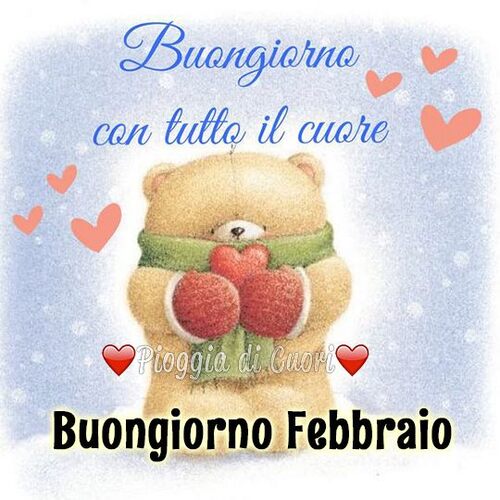 "Buongiorno con tutto il Cuore... Febbraio"