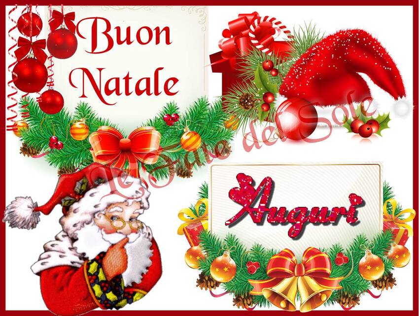 "Buon Natale, Auguri!" - da Babbo Natale