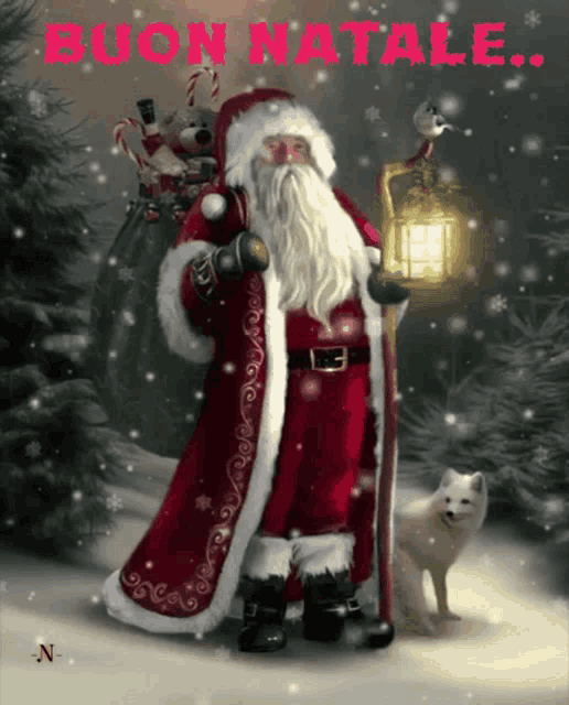 Immagini in movimento - Buon Natale da Babbo Natale