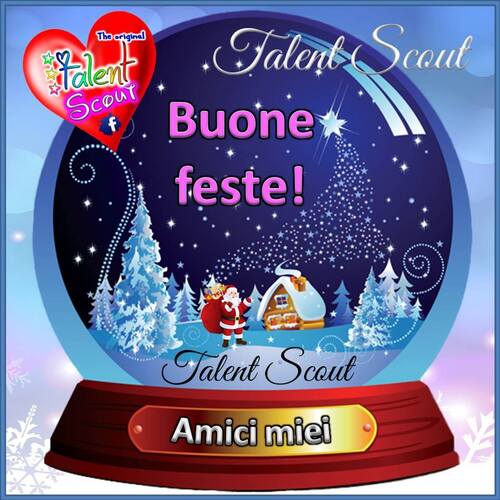 "Buone Feste amici miei!"