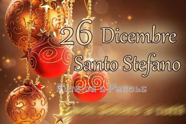 "26 Dicembre Santo Stefano" - immagini da condividere gratis