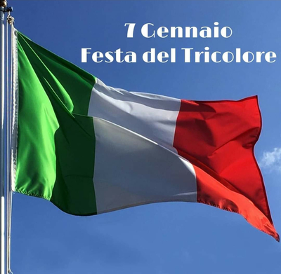 "7 Gennaio, Festa del Tricolore"