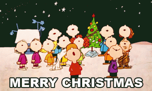 "Merry Christmas" - con i personaggi Peanuts