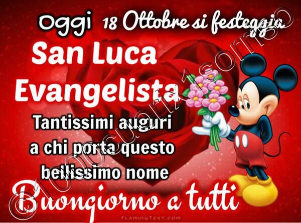 San Luca immagini di auguri