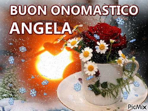 "Buon Onomastico Angela" - GIF PicMix