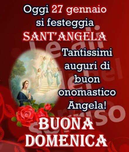Sant'Angela immagini belle di auguri