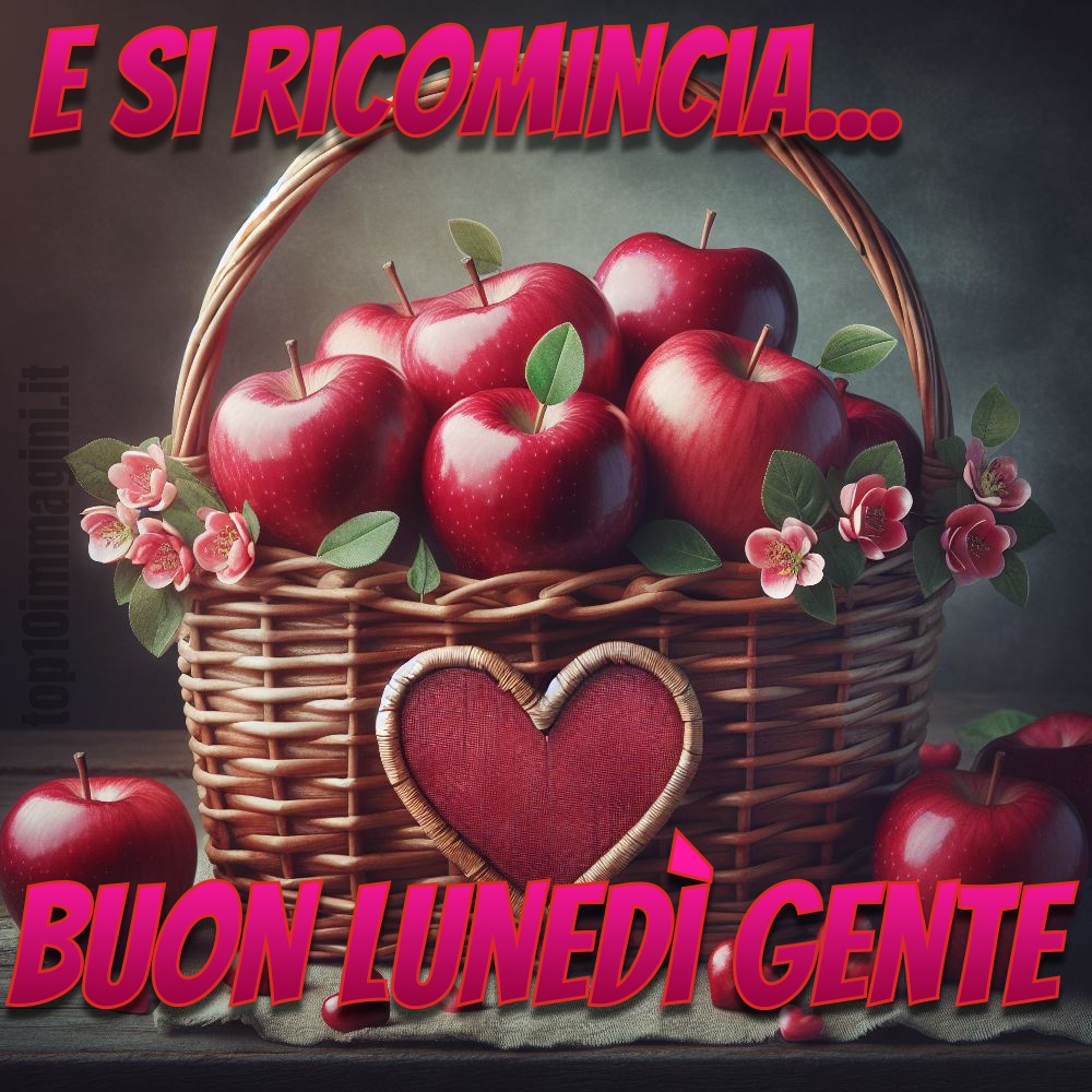 E si ricomincia... Buon Lunedì gente.